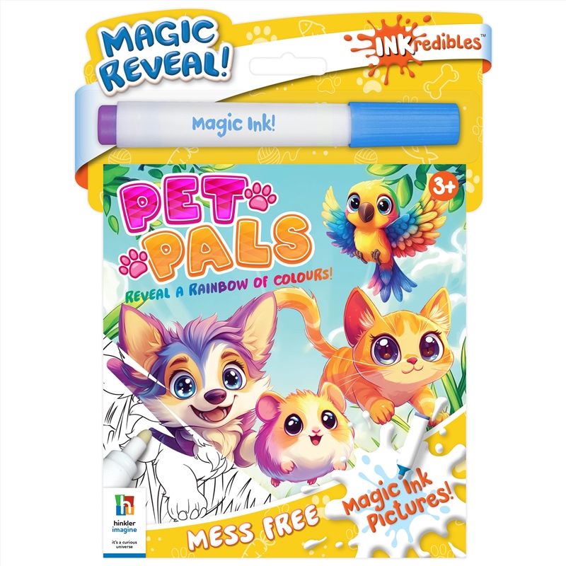 Inkredibles Magic Ink - Pet Pals/Product Detail/Kids Activity Books