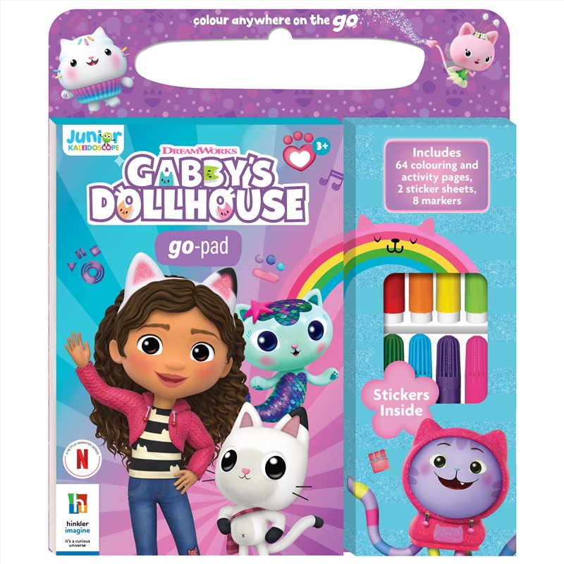 Junior Kaleidoscope Go-Pad - Gabbys Dollhouse/Product Detail/Kids Activity Books