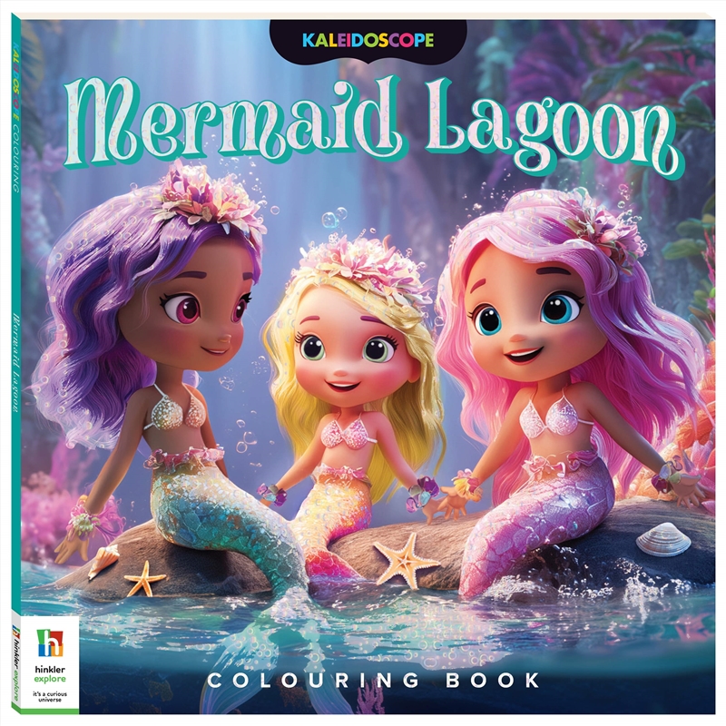 Kaleidoscope Colouring Book - Mermaid/Product Detail/Kids Colouring