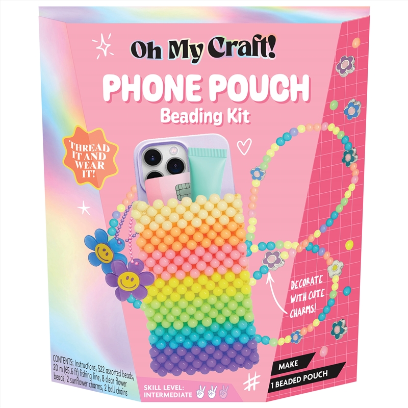 Oh My Craft Phone Pouch Beading Kit/Product Detail/Arts & Craft