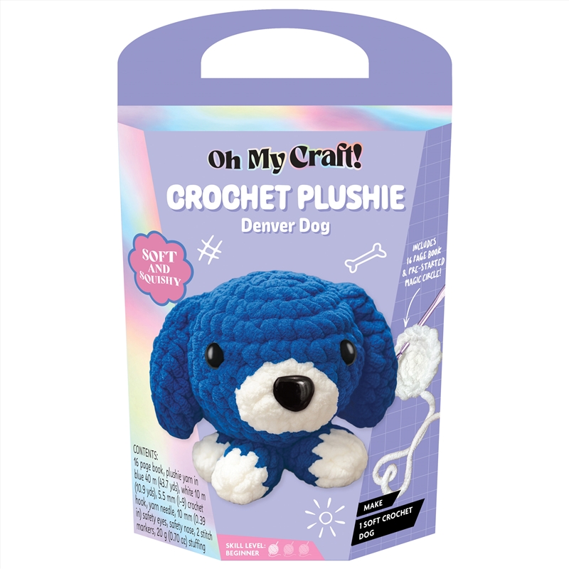 Oh My Craft Midi Crochet Plushie - Denver Dog/Product Detail/Arts & Craft