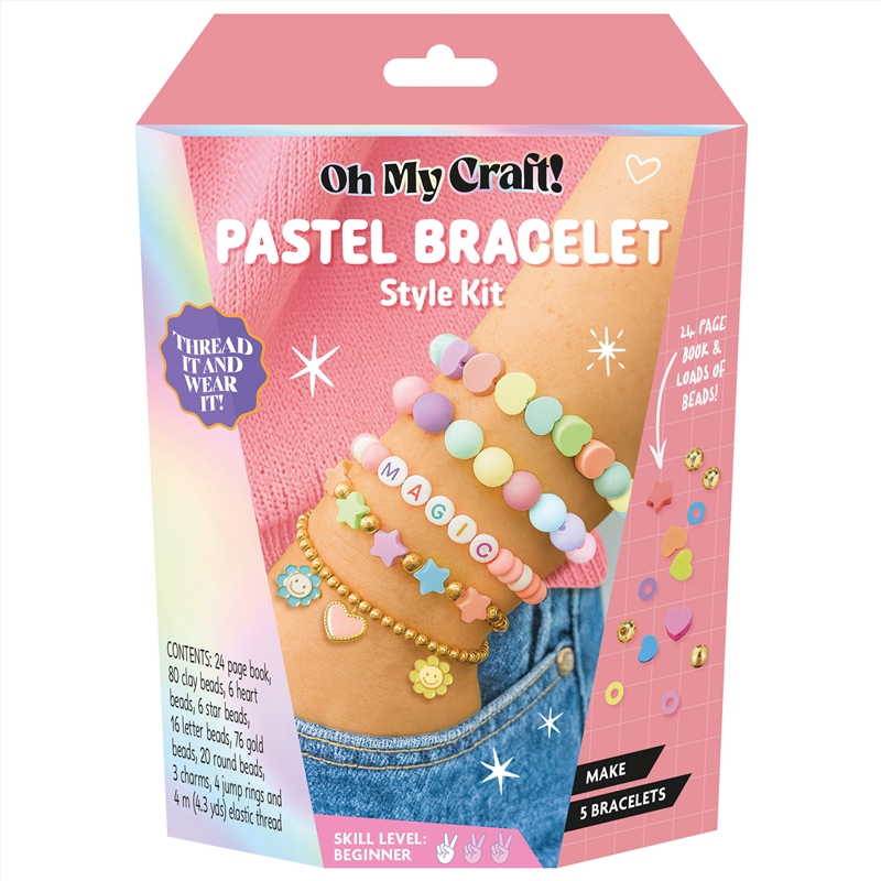 Oh My Craft Pastel Bracelets Style Kit/Product Detail/Arts & Craft
