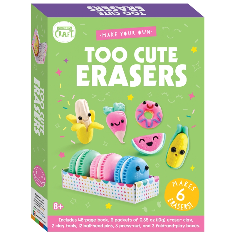 Curious Craft Make Your Own - Too Cute Erasers/Product Detail/Arts & Craft