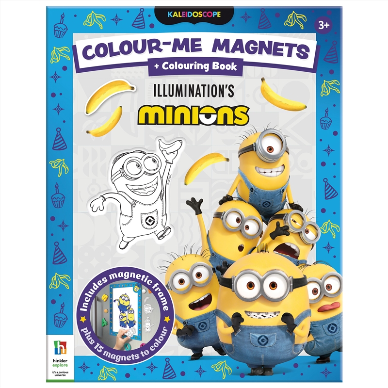 Colour Me Magnets - Minions/Product Detail/Stationery