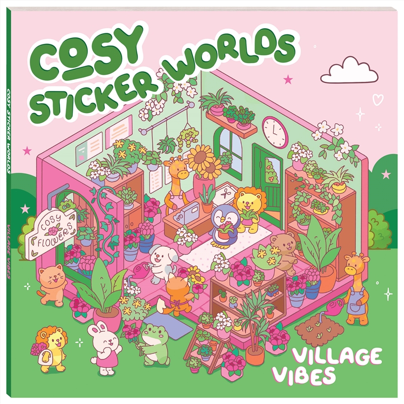 Cosy Sticker Worlds - Village Vibes/Product Detail/Stationery