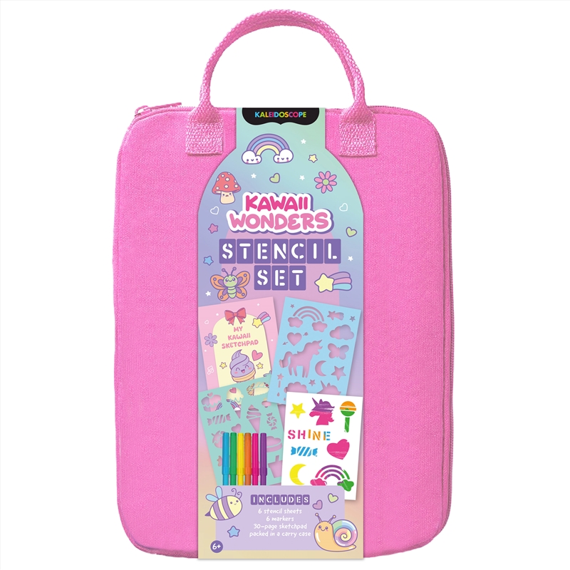 Kaleidoscope Kawaii Wonders Stencil Set/Product Detail/Stationery