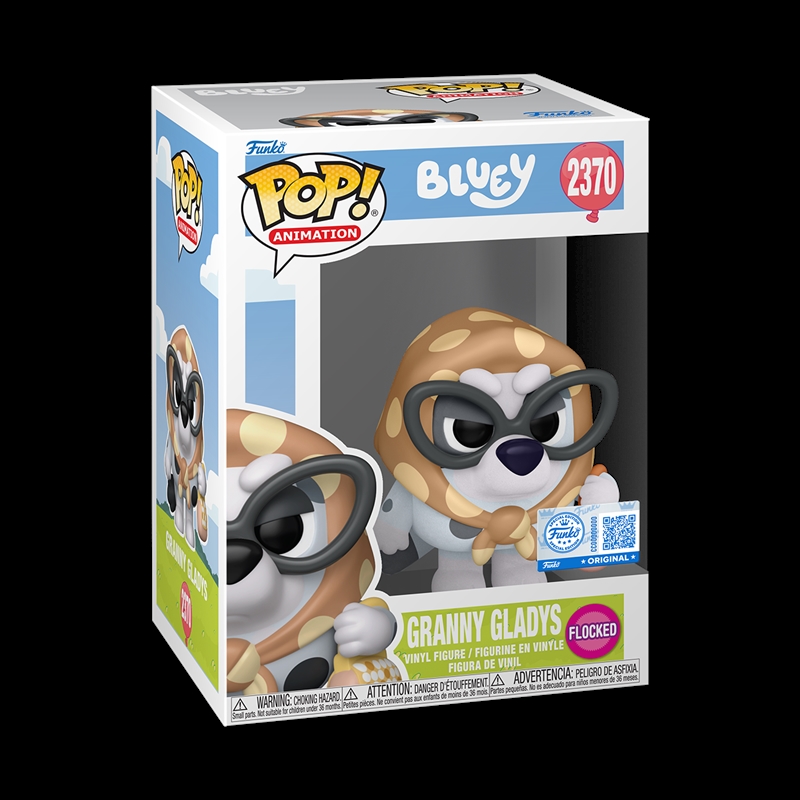 Bluey - Muffin (Granny) Flocked Pop! Vinyl/Product Detail/TV