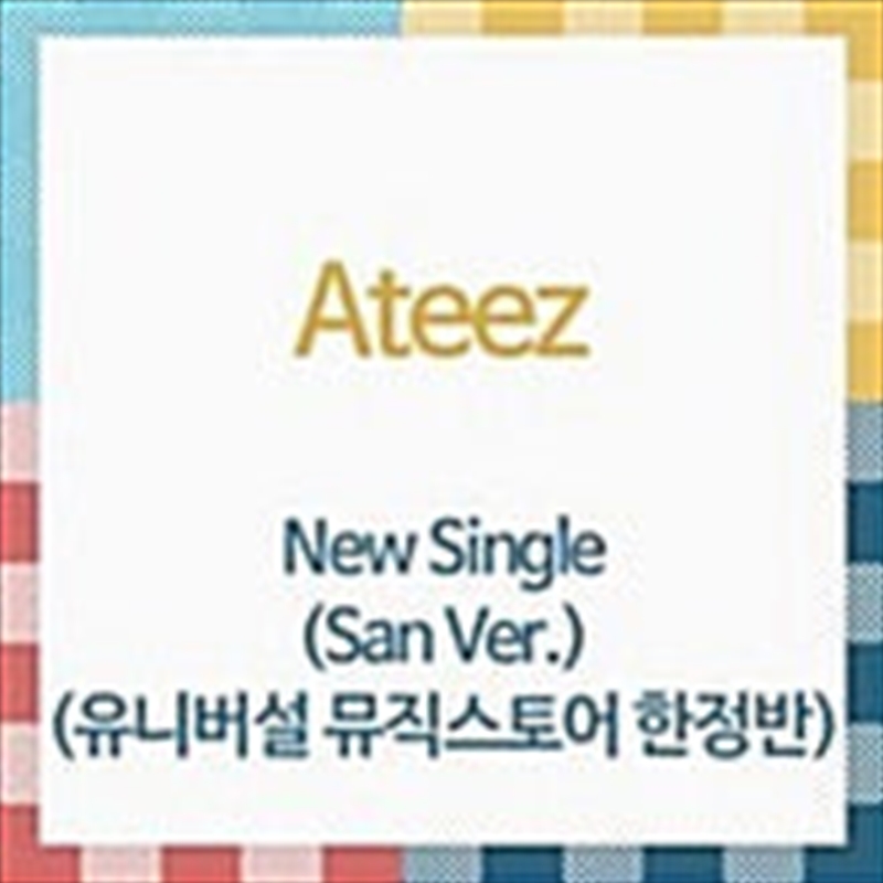 Ateez - Japan 5th Single Album Universal Music Store Gift Member Solo San Ver/Product Detail/World