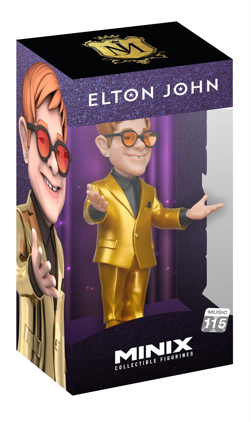 MINIX - Elton John Gold Suit Version 115/Product Detail/Figurines
