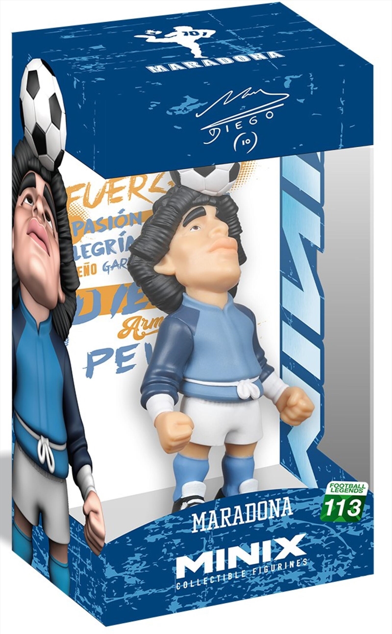 MINIX - Football Stars Maradona Live is Life Warm Up with Shoelaces 113/Product Detail/Figurines