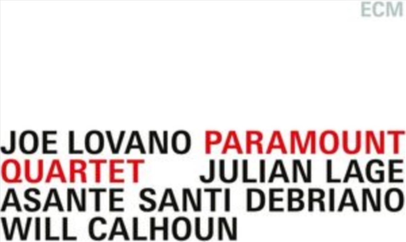 Joe Lovano / Paramount Quartet/Product Detail/Jazz