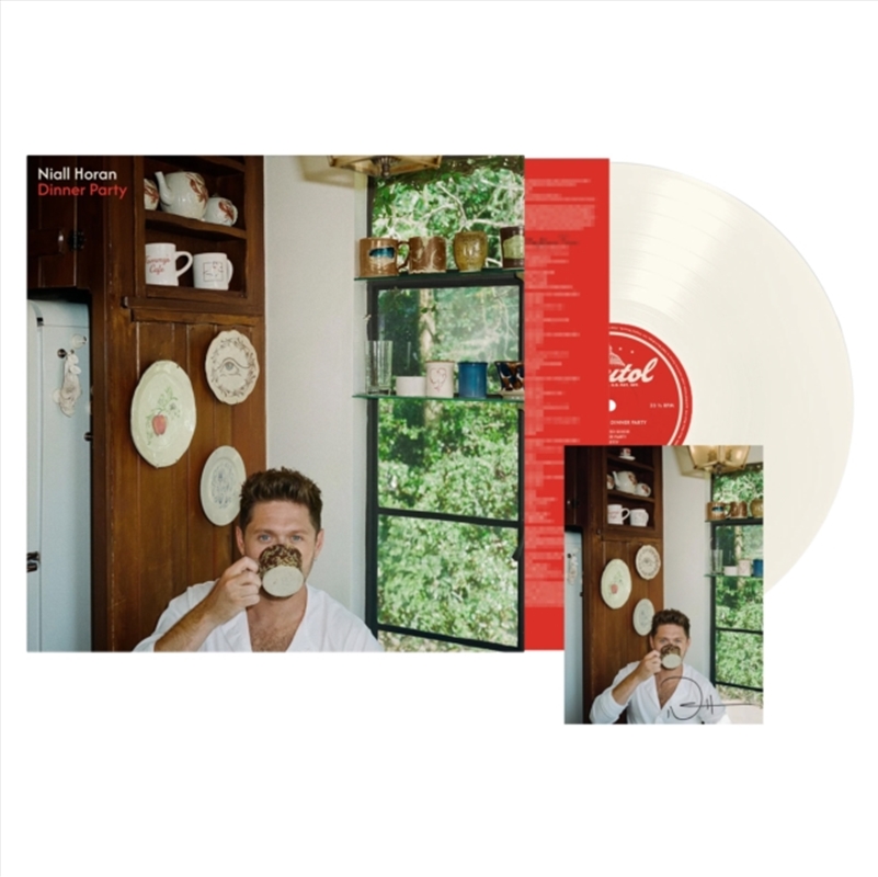 Dinner Party - Porcelain Vinyl / Signed Insert/Product Detail/Rock/Pop