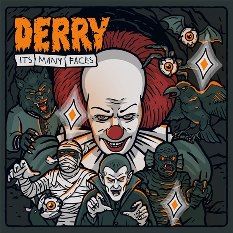 Its Many Faces - Orange/Black Yolk Vinyl/Product Detail/Rock/Pop