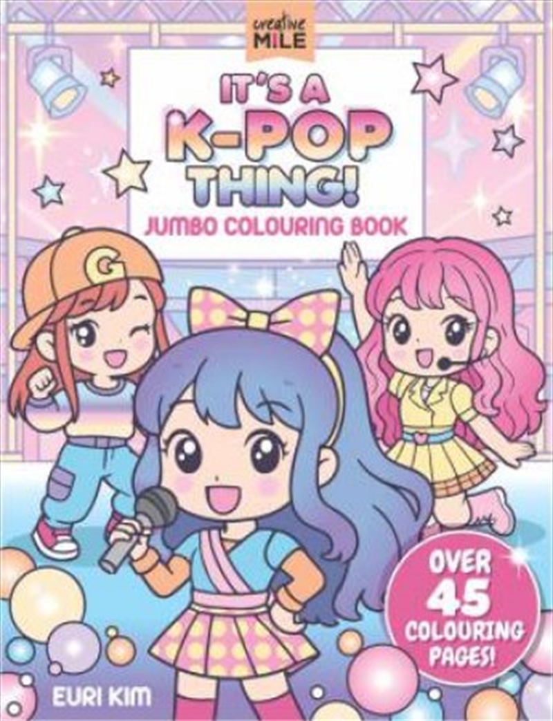 It's a K Pop Thing Jumbo Colouring Book/Product Detail/Kids Colouring