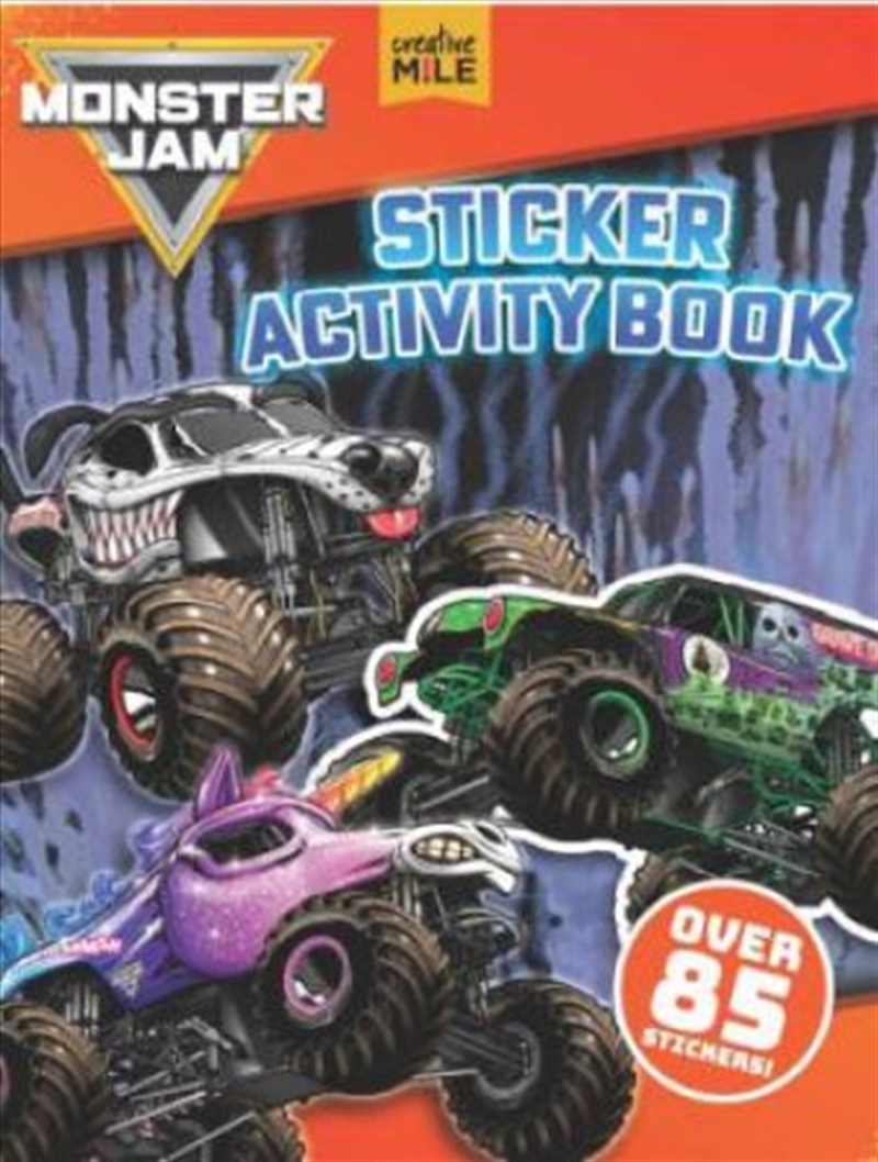 Monster Jam Sticker Activity Book/Product Detail/Kids Activity Books