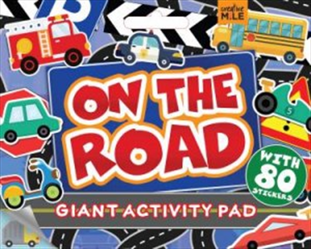 On The Road Giant Activity Pad/Product Detail/Kids Activity Books