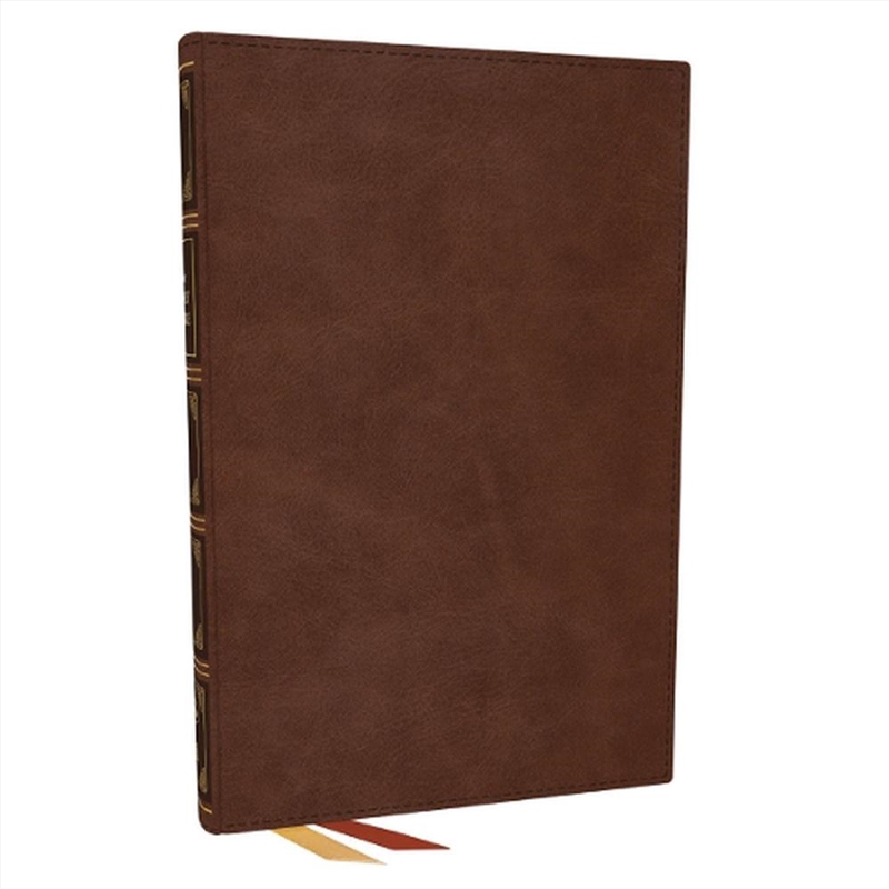 NKJV, Thinline Bible, Large Print, Red Letter, Comfort Print [Brown]/Product Detail/Religion & Beliefs