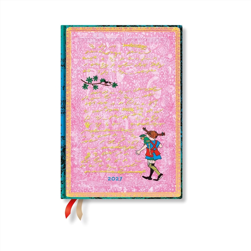 2027 Astrid Lindgren, Pippi Longstocking Embellished Manuscripts Collection Midi 12-Month Hardcover/Product Detail/Stationery