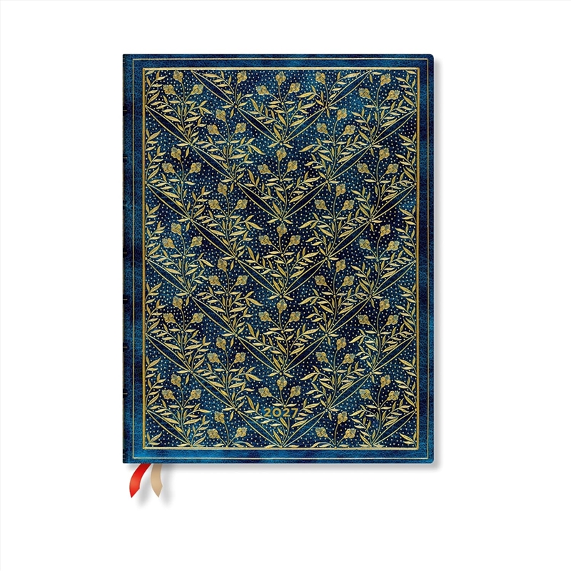 2027 Wildflower Song Ultra Hardcover 12-Month Dayplanner Elastic Band Closure Vertical/Product Detail/Calendars & Diaries