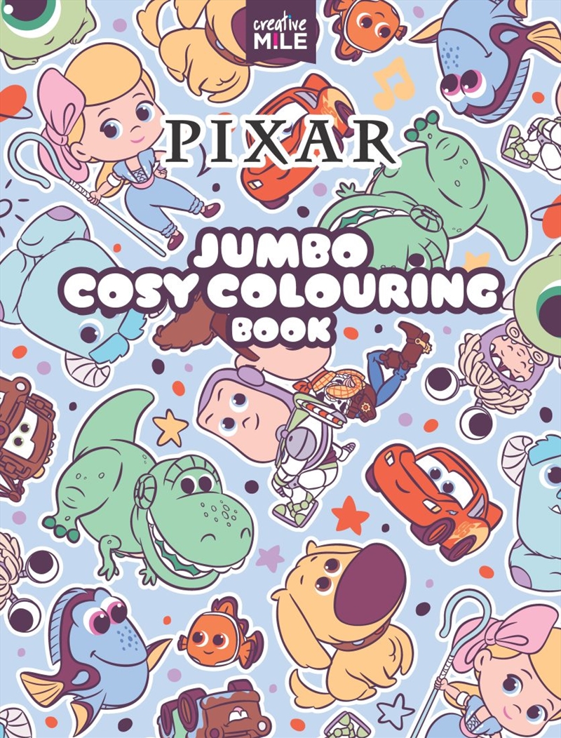 Pixar Jumbo Cosy Colouring Book/Product Detail/Kids Colouring