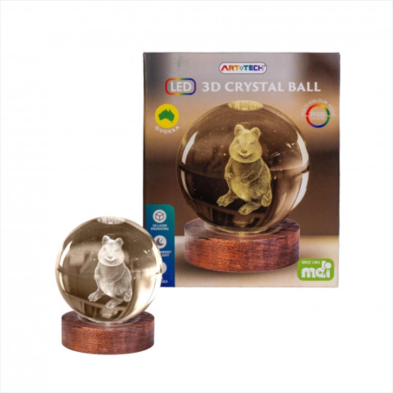 Quokka 3D Crystal Ball Lamp/Product Detail/Lighting