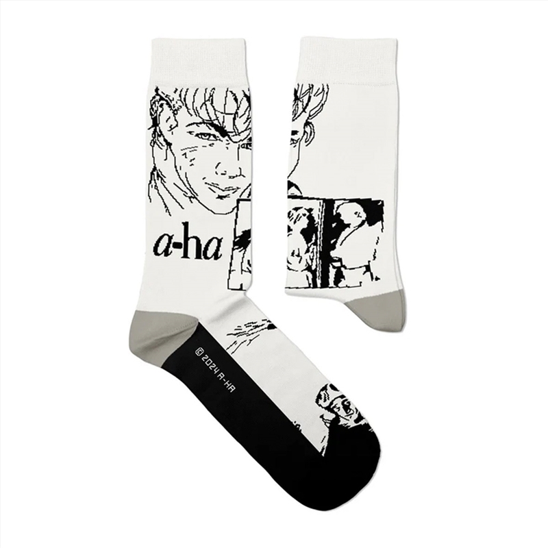 Take On Me - Large White Socks/Product Detail/Socks