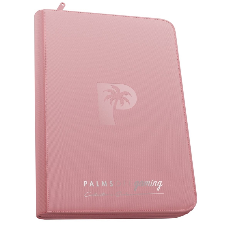 Palms Off Gaming - Collector's Series TOP LOADER Zip Binder CLEAR (216 Capacity) - PINK/Product Detail/Games Accessories