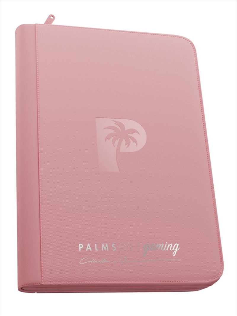 Palms Off Gaming - Collector's Series Top Loader Zip Binder 9 Pocket - PINK/Product Detail/Games Accessories