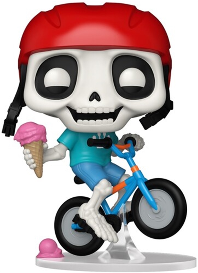 Skeleton Summer - Bike Rider Skully Pop! Vinyl/Product Detail/Standard Pop Vinyl