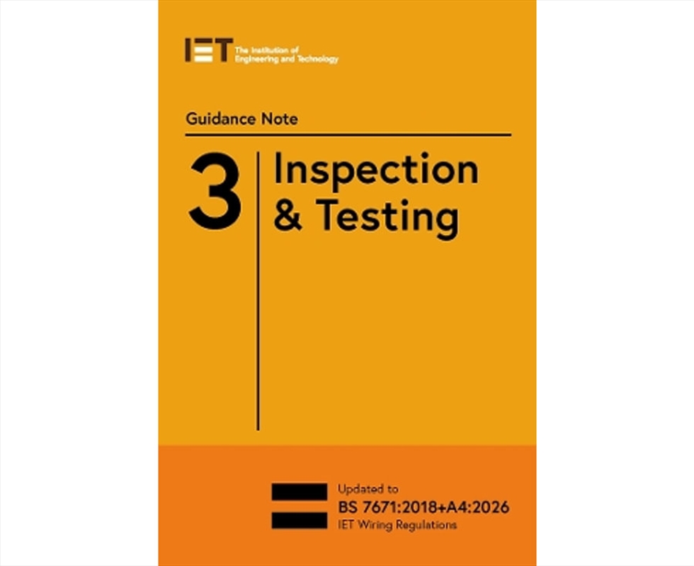 Guidance Note 3: Inspection & Testing/Product Detail/Technology & Engineering