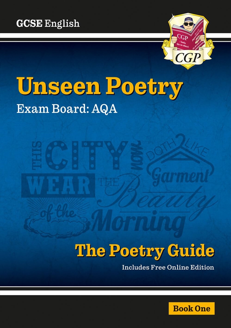 GCSE English AQA Unseen Poetry Guide - Book 1 includes Online Edition/Product Detail/English