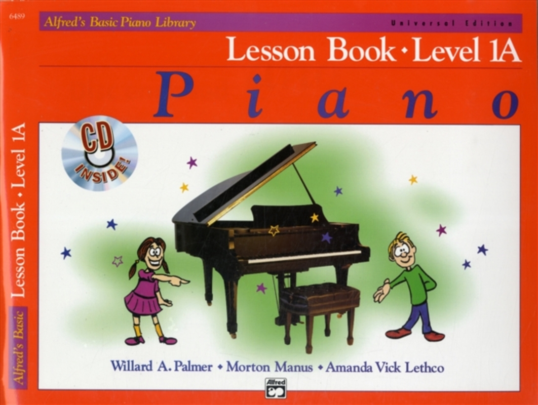 Alfred's Basic Piano Library Lesson 1A : Universal Edition/Product Detail/Childrens Fiction Books
