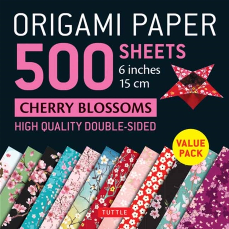 Origami Paper 500 sheets Cherry Blossoms 6 inch (15 cm) : Tuttle Origami Paper: High-Quality Double-/Product Detail/Crafts & Handiwork