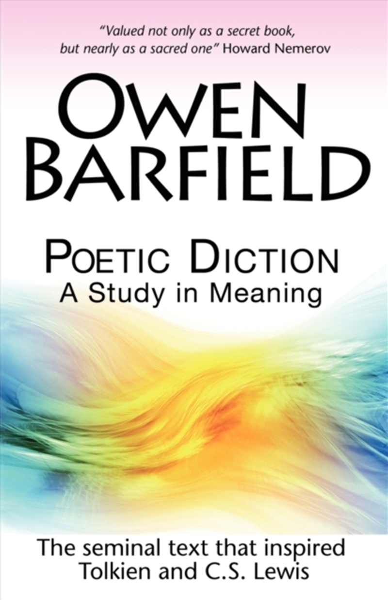 Poetic Diction : A Study in Meaning/Product Detail/Reading