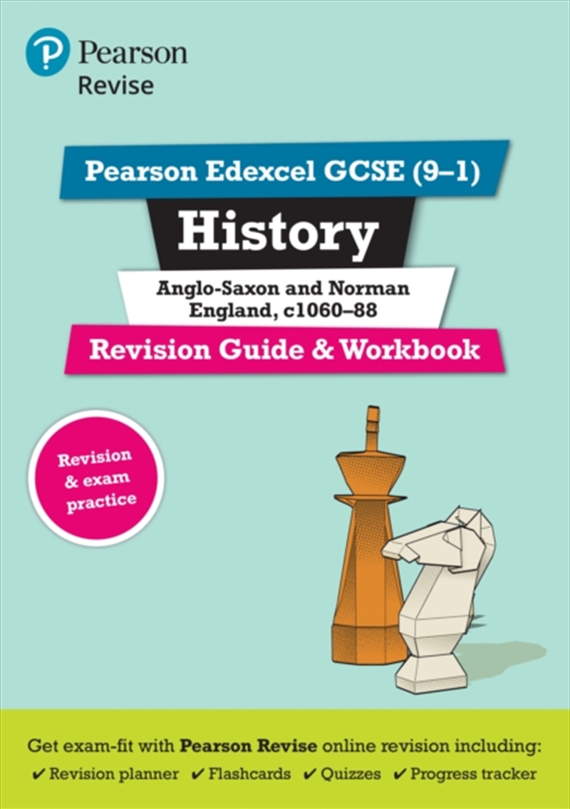 Pearson REVISE Edexcel GCSE History Anglo-Saxon & Norman England Revision Guide & Workbook incl. onl/Product Detail/History