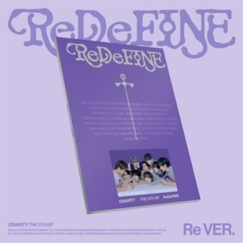 Cravity 8th Mini Album Redefine Re Ver./Product Detail/World