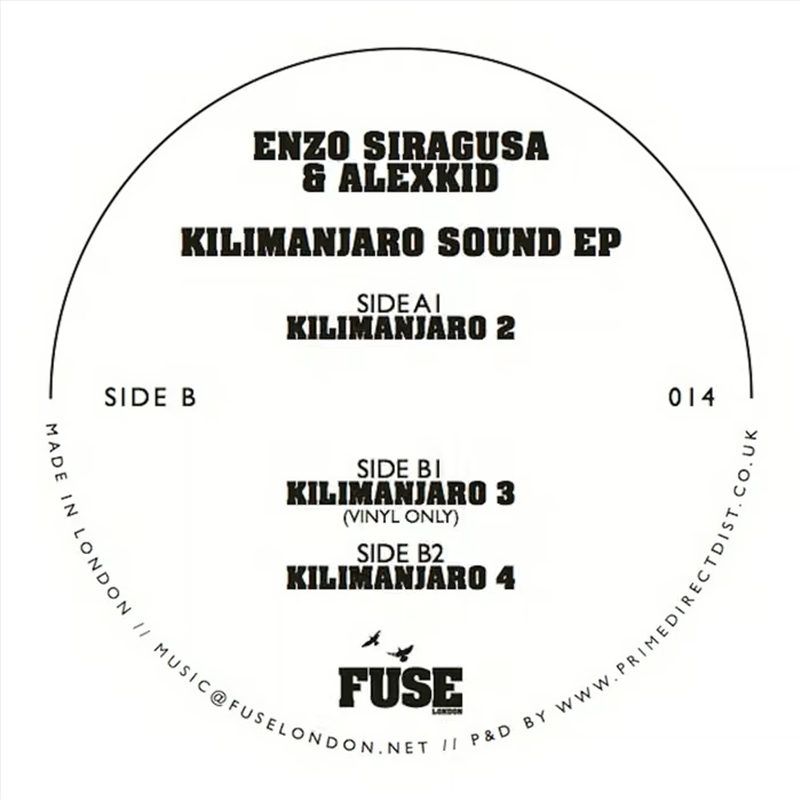 Kilimanjaro Sound EP/Product Detail/Dance