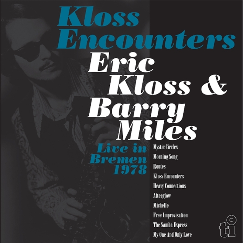 Kloss Encounters: Live In Bremen '78/Product Detail/Jazz