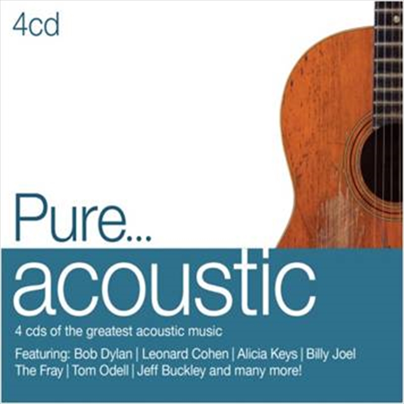 Pure Acoustic: 4CD/Product Detail/Various