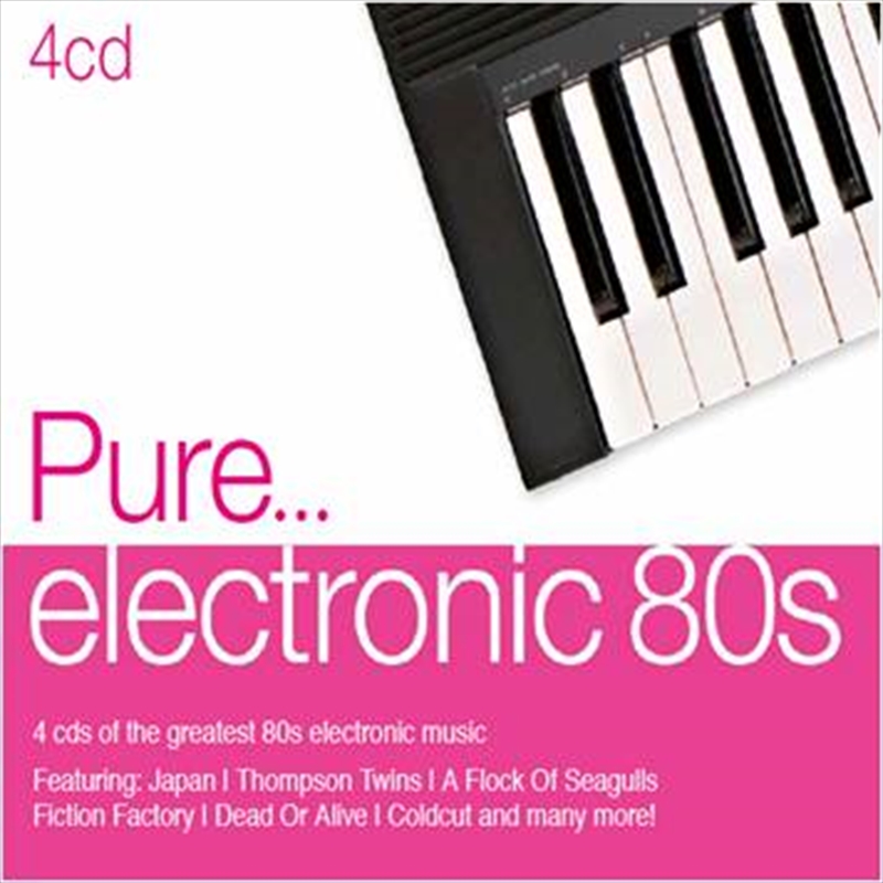Pure Electronic 80's: 4CD/Product Detail/Various