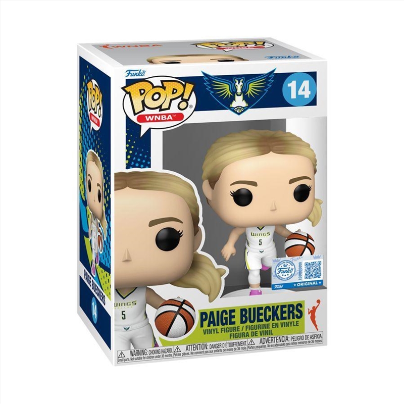 WNBA: Wings - Paige Bueckers (Heroine Edition) Pop! Vinyl [RS]/Product Detail/Sport