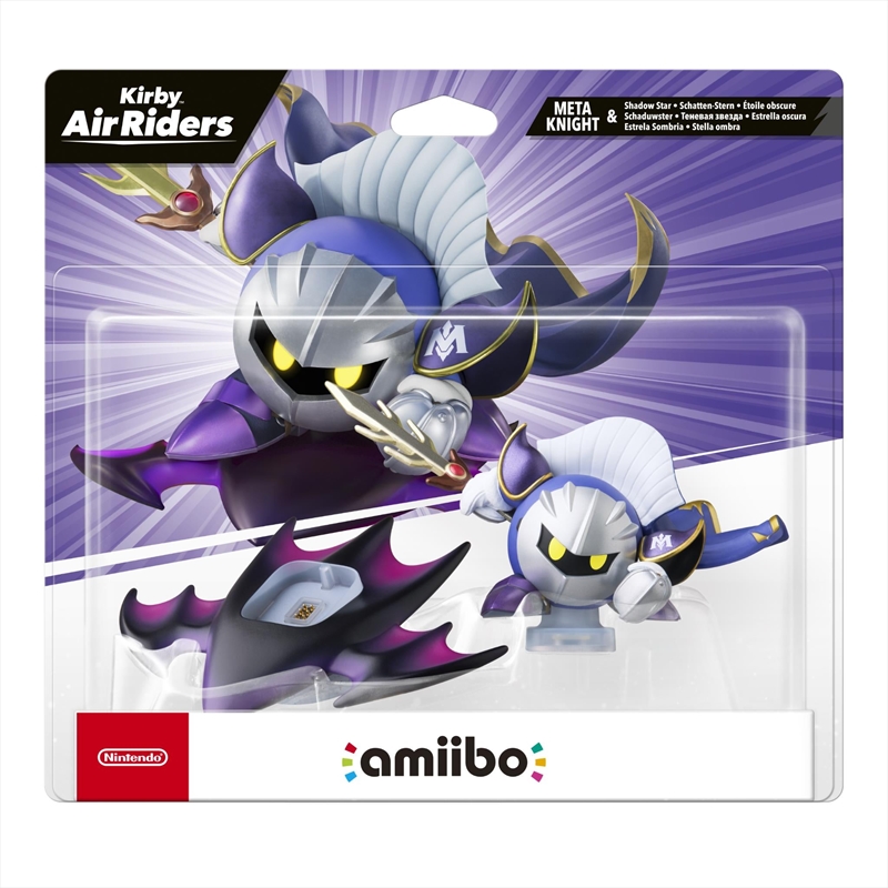 amiibo Kirby Air Riders Meta Knight & Shadow Star/Product Detail/Consoles & Accessories