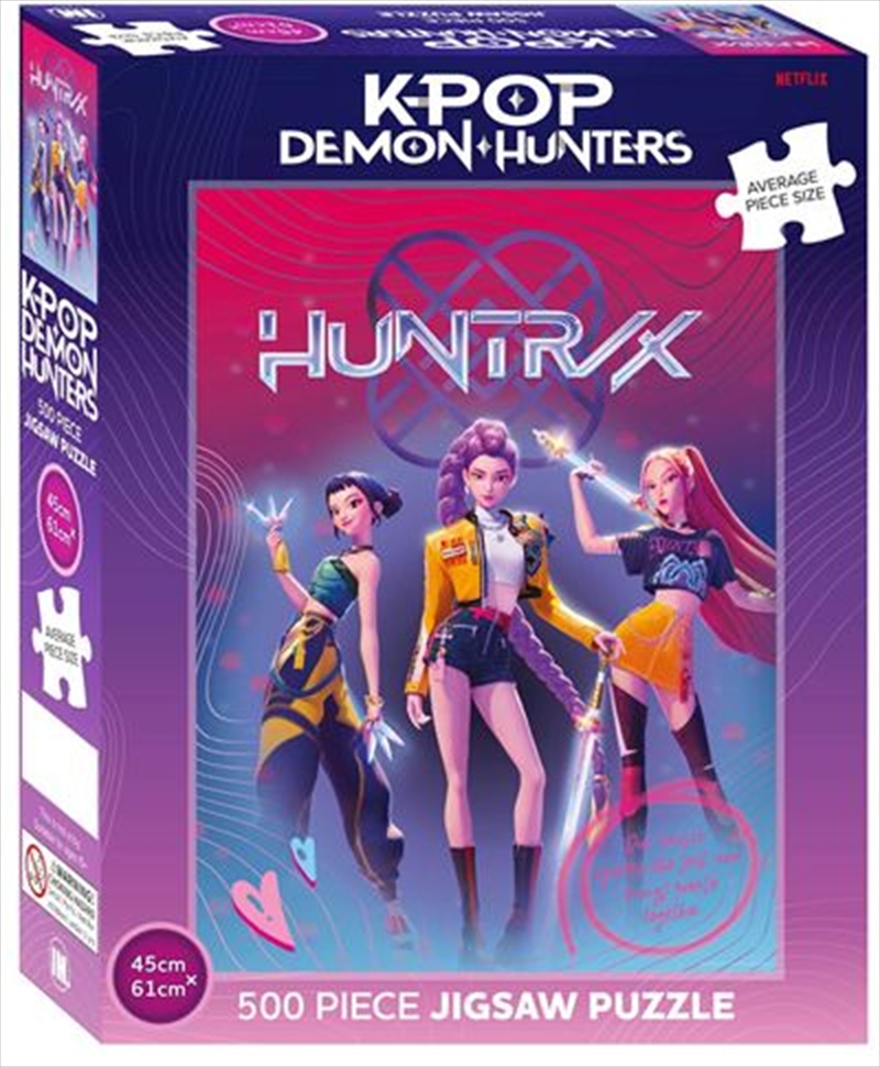 KPOP Demon Hunters - Huntrix - 500pc Puzzle/Product Detail/Jigsaw Puzzles
