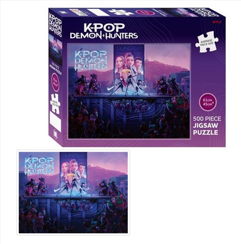 KPOP Demon Hunters - Stage - 500pc Puzzle/Product Detail/Jigsaw Puzzles