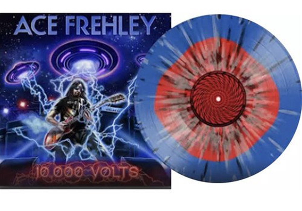 10,000 Volts - Blue / Red Vinyl/Product Detail/Metal