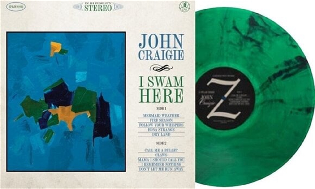 I Swam Here - Green Vinyl/Product Detail/Rock/Pop