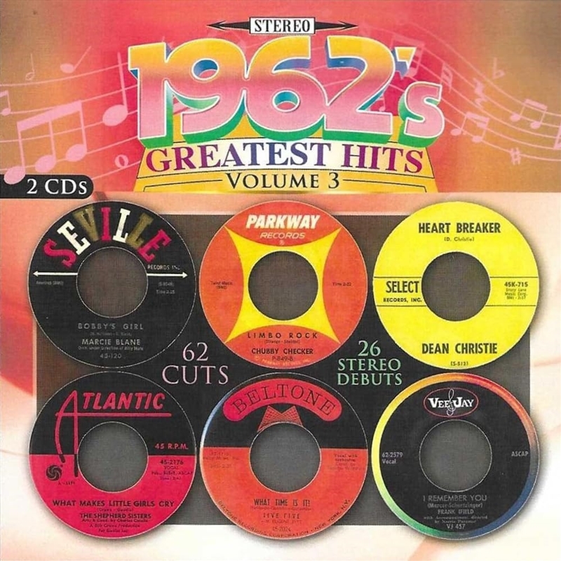 1962's Greatest Hits Vol 3/Product Detail/Rock/Pop