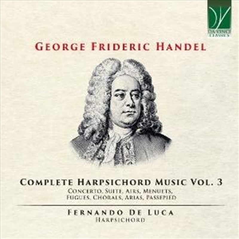 Handel: Complete Harpsichord Music Vol 3/Product Detail/Classical