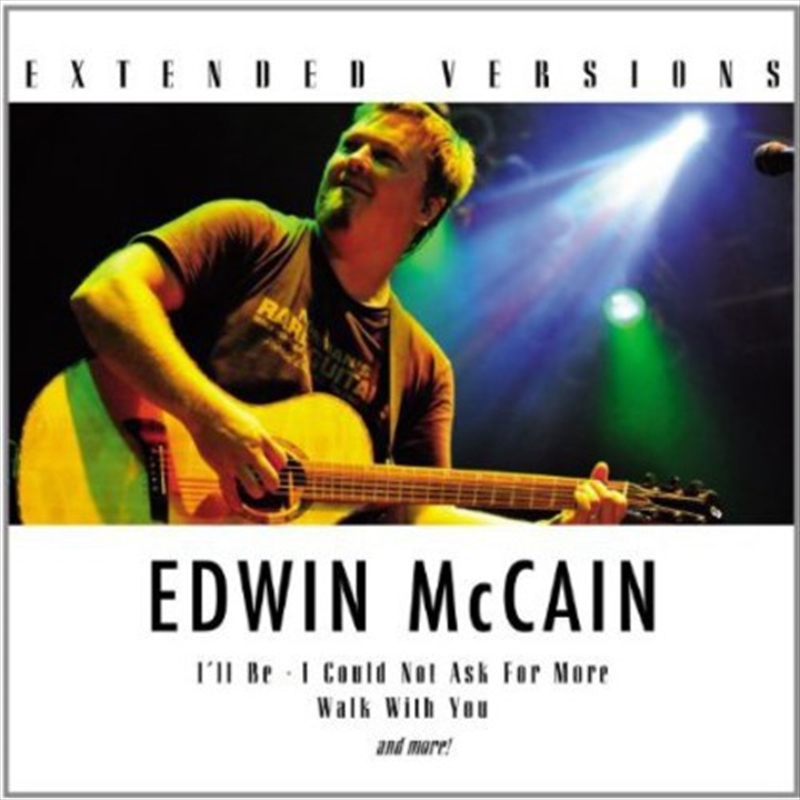 Buy Extended Versions Edwin Mccain, Pop, CD Online Now at the Australian ba...
