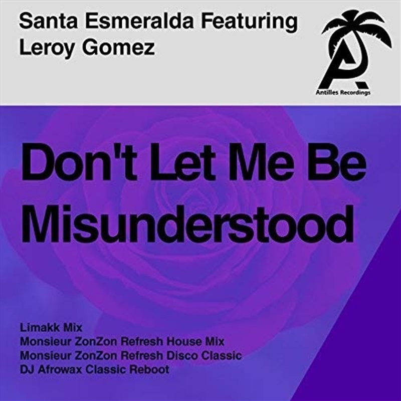 Don't Let Me Be Misunderstood (Antilles Remixes)/Product Detail/Dance